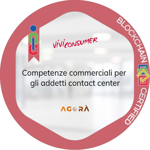 Competenze commerciali per gli addetti contact center - Anno 2023